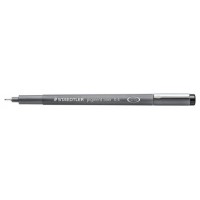 ROTULADOR TINTA PIGMENTADA CALIBRADO PIGMENT LINER 0,4 MM. NEGRO STAEDTLER 308 04-9 (MIN10) (Espera 4 dias)